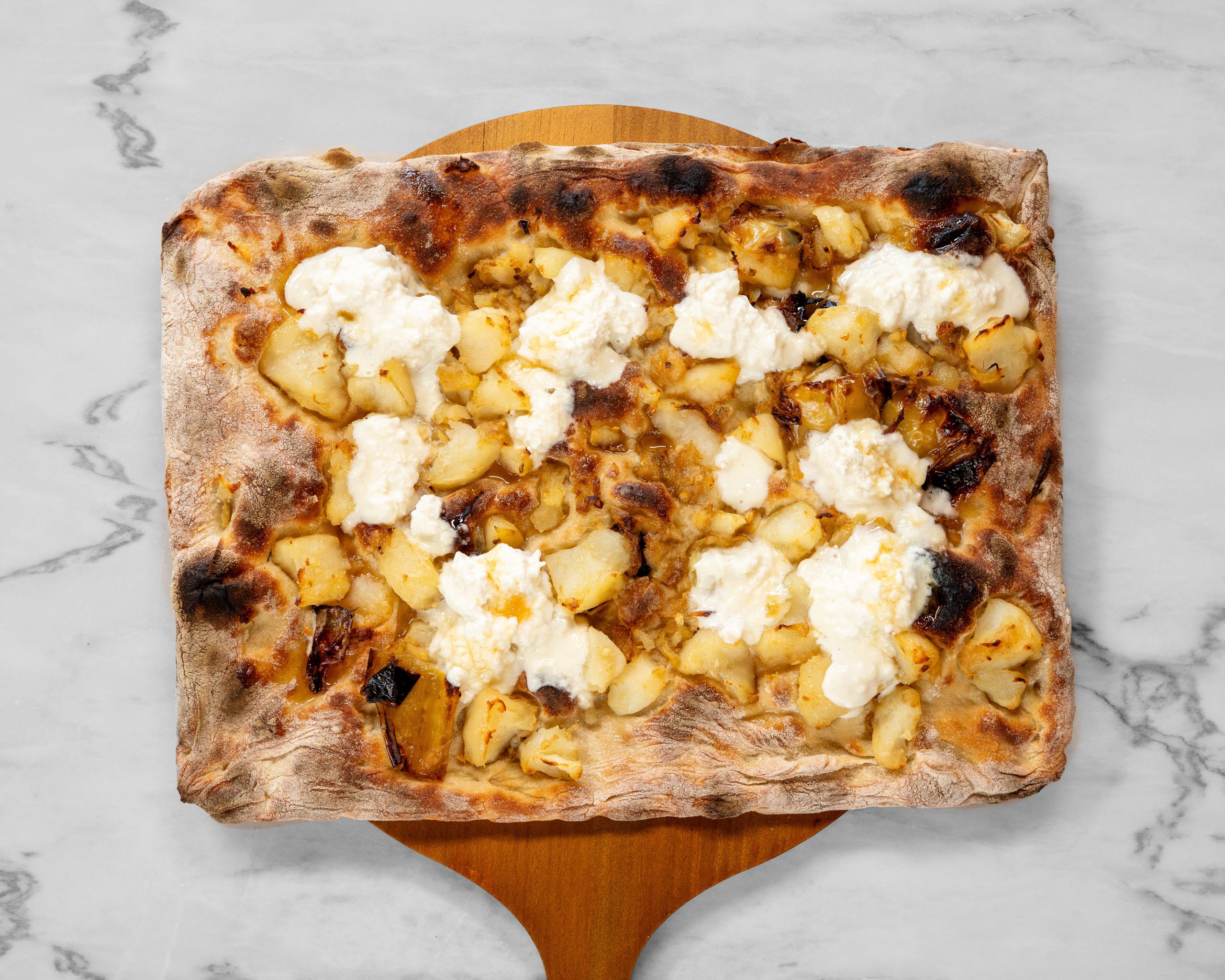 Potato with Stretchatella